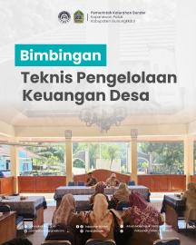 BIMBINGAN TEKNIS PENGELOLAAN KEUANGAN DESA